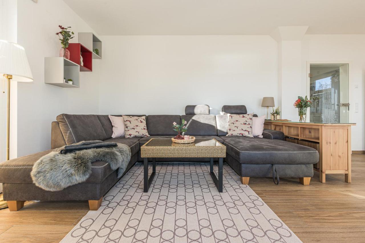 5 Sterne Ferienhaus Direkt Am See Mit Sauna-Kamin-Garten Krakow am See Esterno foto